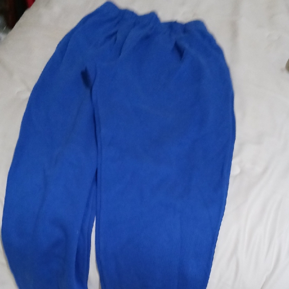 Blue Track Pants
